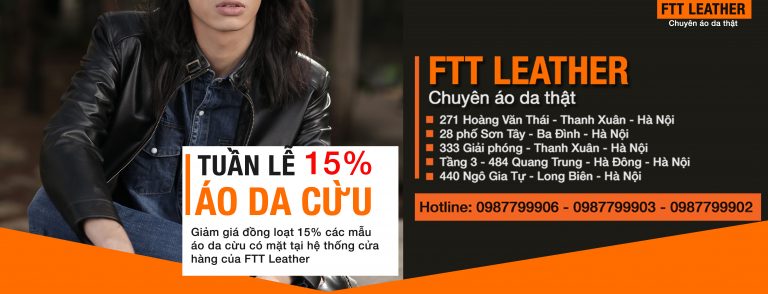 Chương trình Tuần lễ áo da cừu Sale of 15%