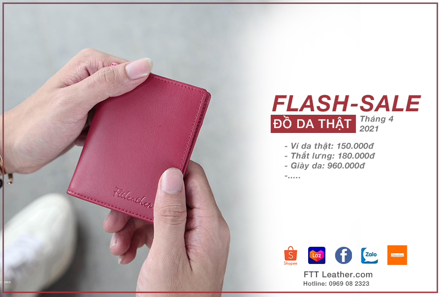 Chương trình Sale off Flash Sale tại FTT leather