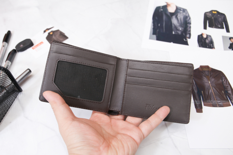 Ví da cá sấu da bụng 1 mặt - Leather Wallet Crocodile S2021 - Mã S93A - dáng ngang