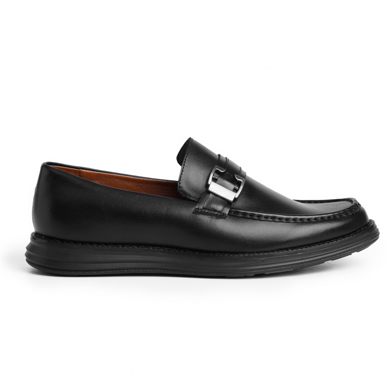 Giày da nam Single Monstrap Loafer - Màu đen F291940