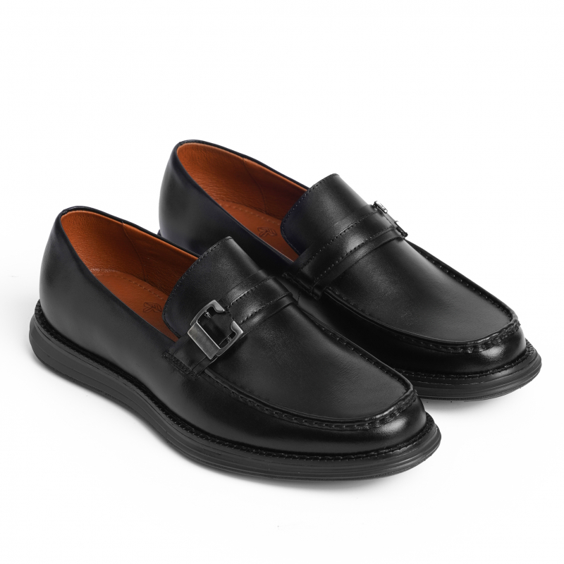 Giày da nam Single Monstrap Loafer - Màu đen F291940