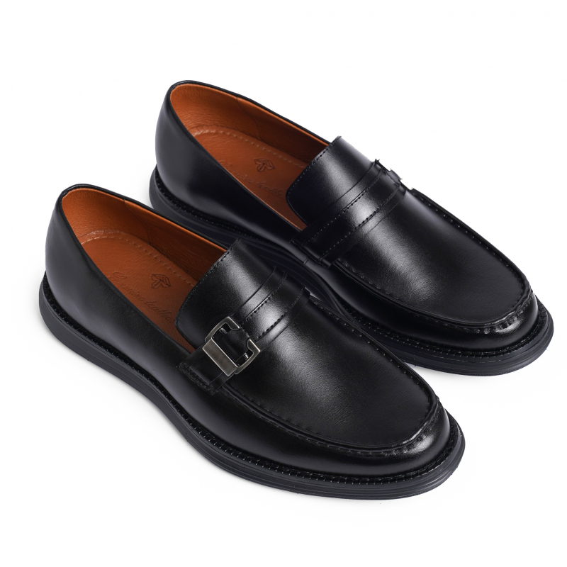 Giày da nam Single Monstrap Loafer - Màu đen F291940